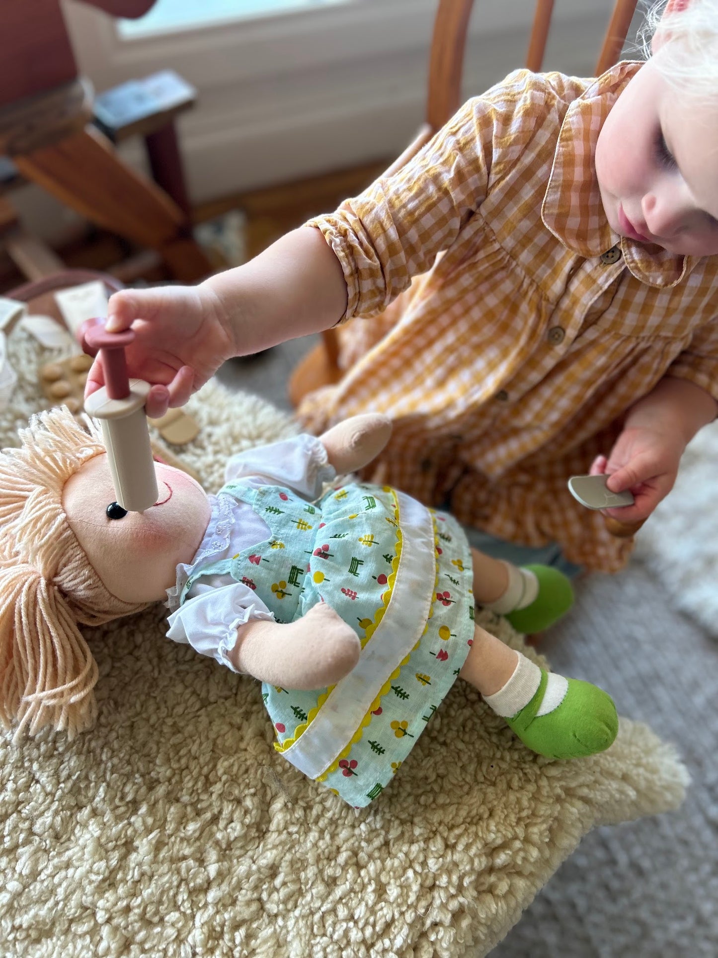 Children's medical play set