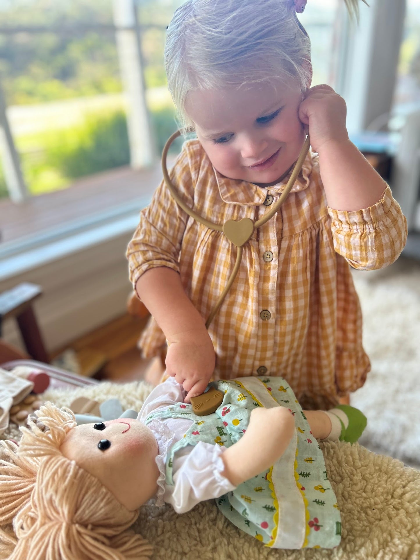 Children's medical play set